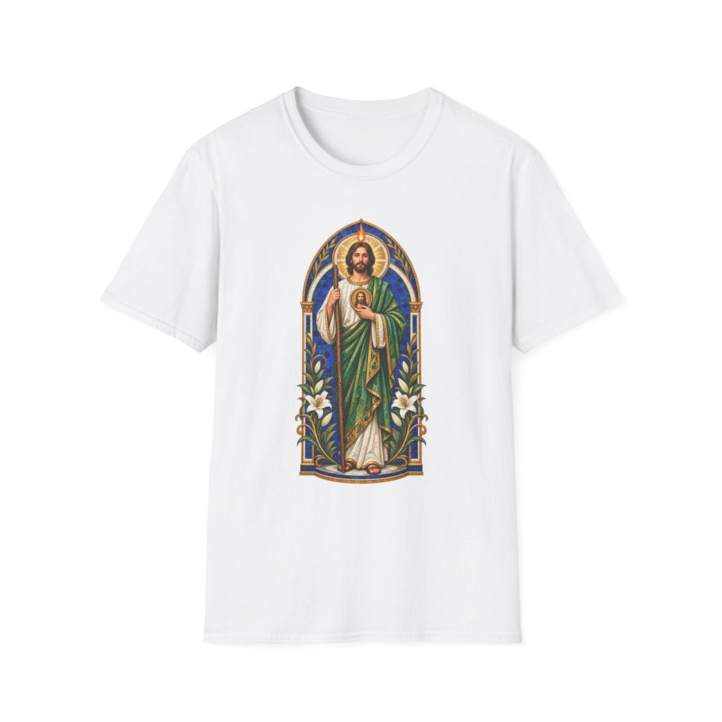 San Judas Tadeo Cobalt Chapel Mosaic Unisex T-Shirt