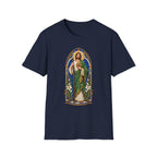 San Judas Tadeo Cobalt Chapel Mosaic Unisex T-Shirt