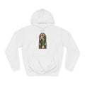 San Judas Tadeo Cobalt Chapel Mosaic Unisex Hoodie