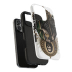 Black and gold Sacred Heart San Judas phone case detail view 23