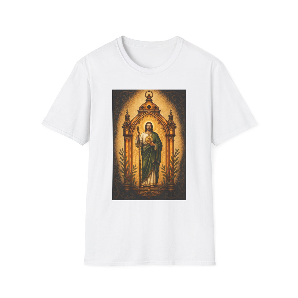 San Judas Tadeo Amber Pilgrim Lantern Unisex T-Shirt