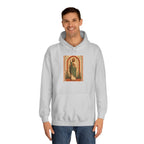 San Judas Tadeo Terracotta Rosary Garden Unisex Hoodie