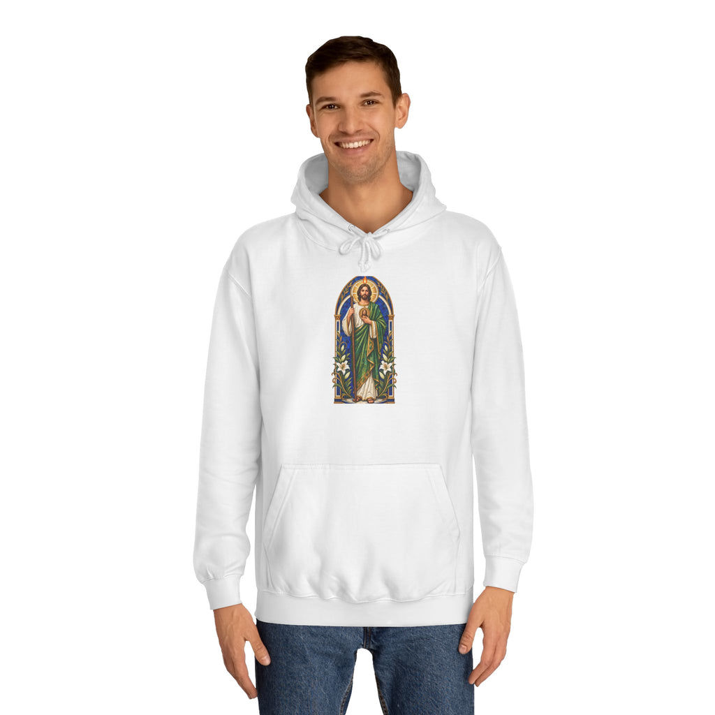 San Judas Tadeo Cobalt Chapel Mosaic Unisex Hoodie