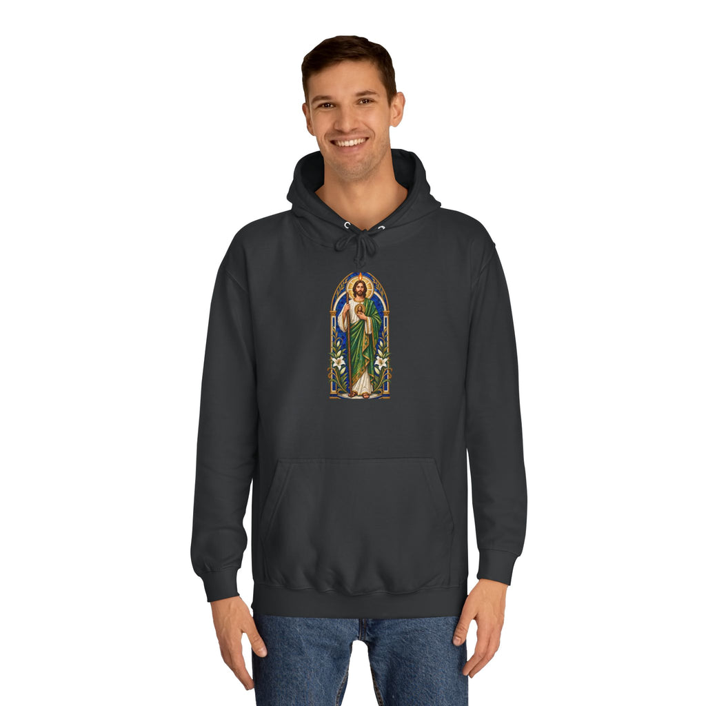 San Judas Tadeo Cobalt Chapel Mosaic Unisex Hoodie