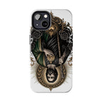Black and gold Sacred Heart San Judas phone case detail view 11