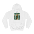 San Judas Tadeo Aqua Radiant Sanctuary Unisex Hoodie