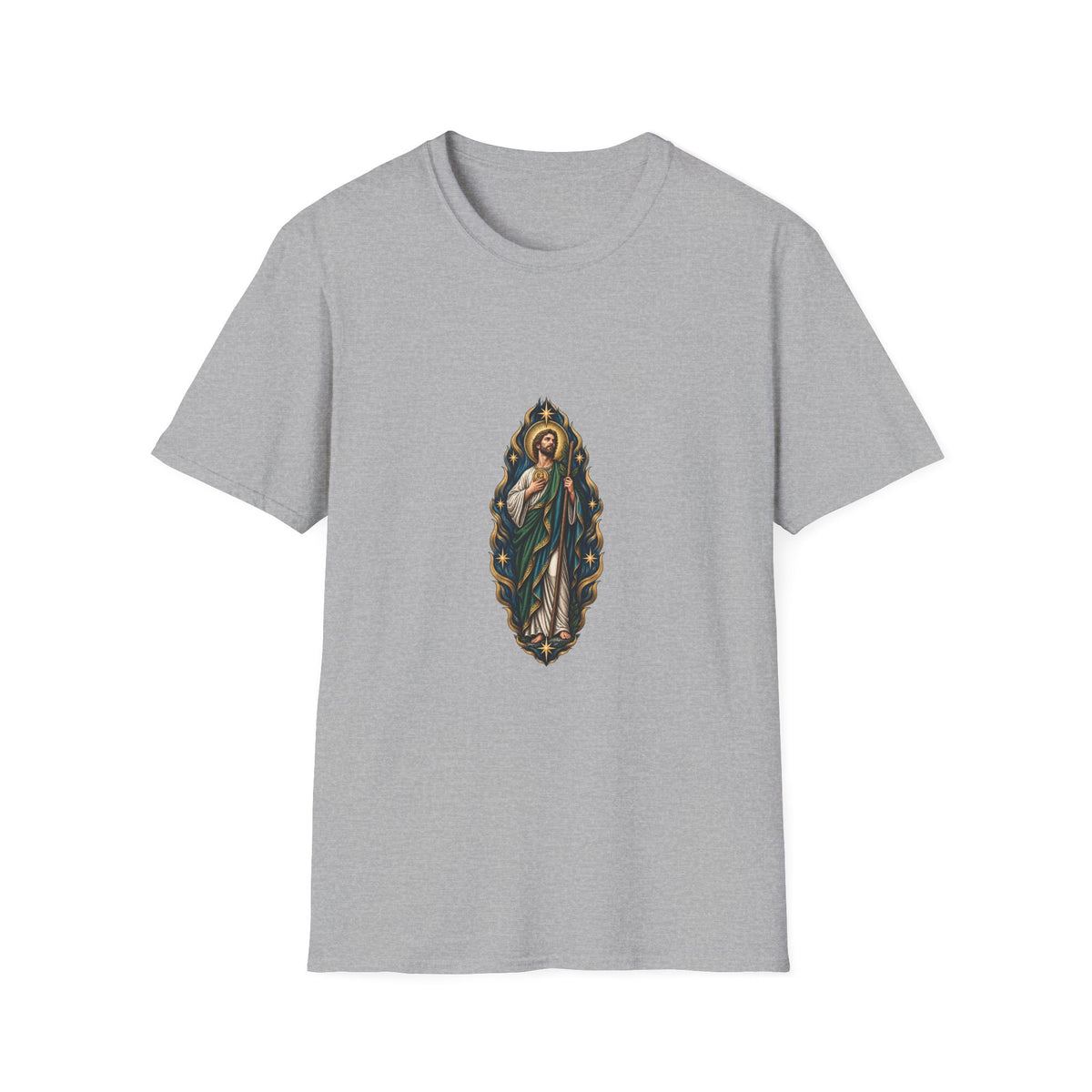 San Judas Tadeo Nocturne Torch Procession T-Shirt product preview, view 16