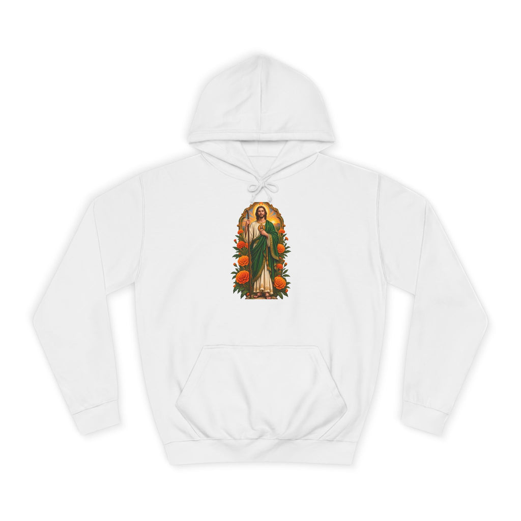 San Judas Tadeo Marigold Sun Arch Unisex Hoodie